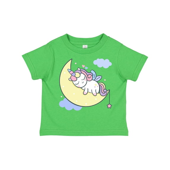 Inktastic Unicorn Moon Girls Toddler T-Shirt