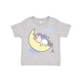 thumbnail image 1 of Inktastic Unicorn Moon Girls Toddler T-Shirt, 1 of 5