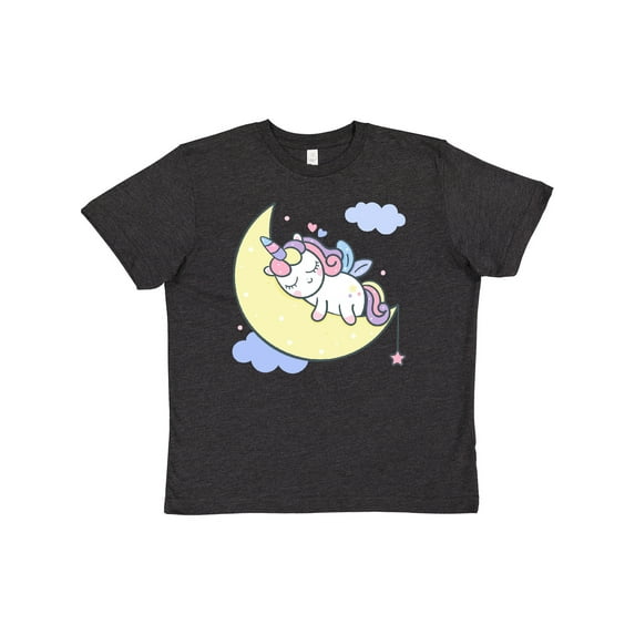 Inktastic Unicorn Moon Youth T-Shirt