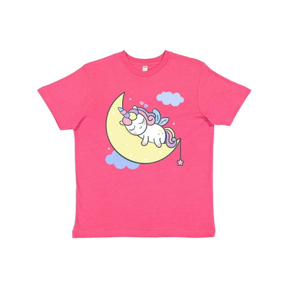 Inktastic Unicorn Moon Youth T-Shirt