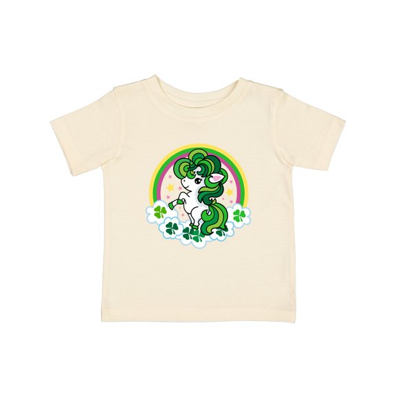 Inktastic Unicorn St Patricks Day Irish Girls Baby T-Shirt