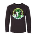 thumbnail image 1 of Inktastic Unicorn St Patricks Day Irish Long Sleeve Youth T-Shirt, 1 of 5