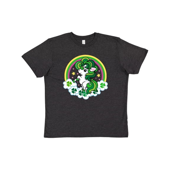 Inktastic Unicorn St Patricks Day Irish Youth T-Shirt
