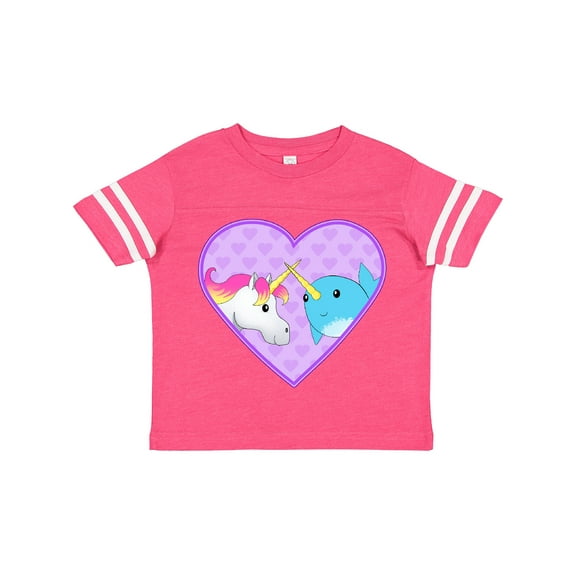 Inktastic Unicorn and Narwhal Cute Couple Boys or Girls Toddler T-Shirt