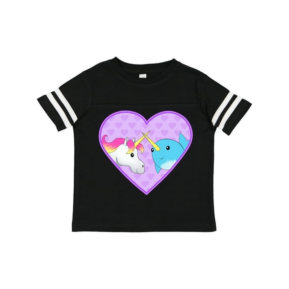 Inktastic Unicorn and Narwhal Cute Couple Boys or Girls Toddler T-Shirt