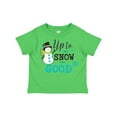 thumbnail image 1 of Inktastic Up to Snow Good with Snowman and Snowflakes Boys or Girls Toddler T-Shirt, 1 of 5
