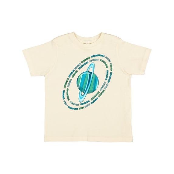 Inktastic Uranus and Its Named Moons Boys or Girls Toddler T-Shirt
