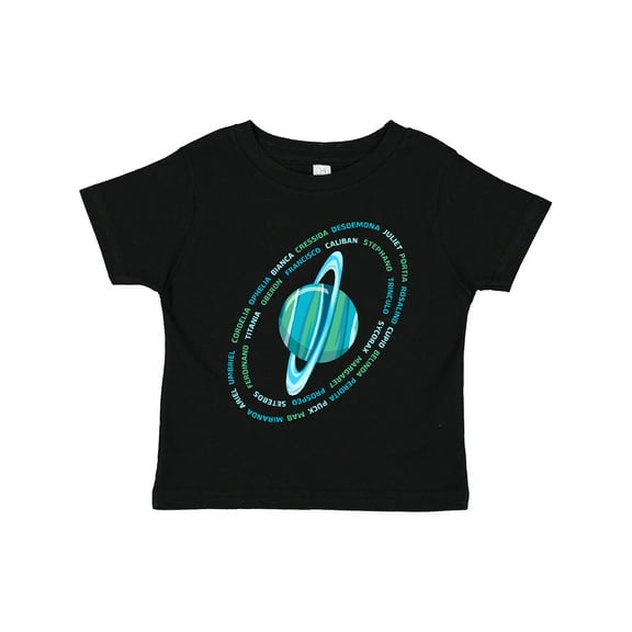 Inktastic Uranus and Its Named Moons Boys or Girls Toddler T-Shirt