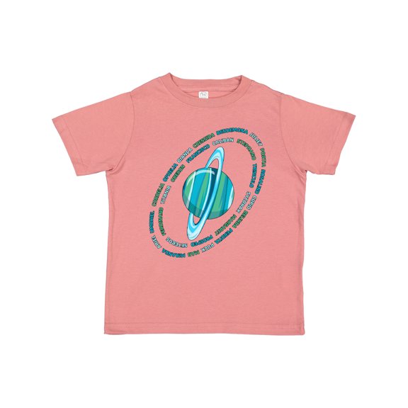 Inktastic Uranus and Its Named Moons Boys or Girls Toddler T-Shirt