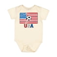 thumbnail image 1 of Inktastic USA Soccer Boys or Girls Baby Bodysuit, 1 of 5