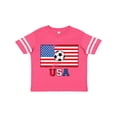 thumbnail image 1 of Inktastic USA Soccer Boys or Girls Toddler T-Shirt, 1 of 5