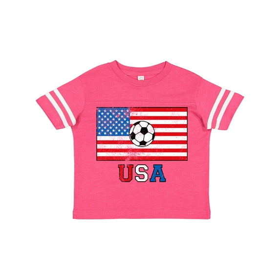 Inktastic USA Soccer Boys or Girls Toddler T-Shirt