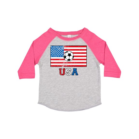 Inktastic USA Soccer Boys or Girls Toddler T-Shirt