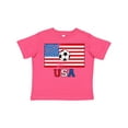 thumbnail image 1 of Inktastic USA Soccer Boys or Girls Toddler T-Shirt, 1 of 5