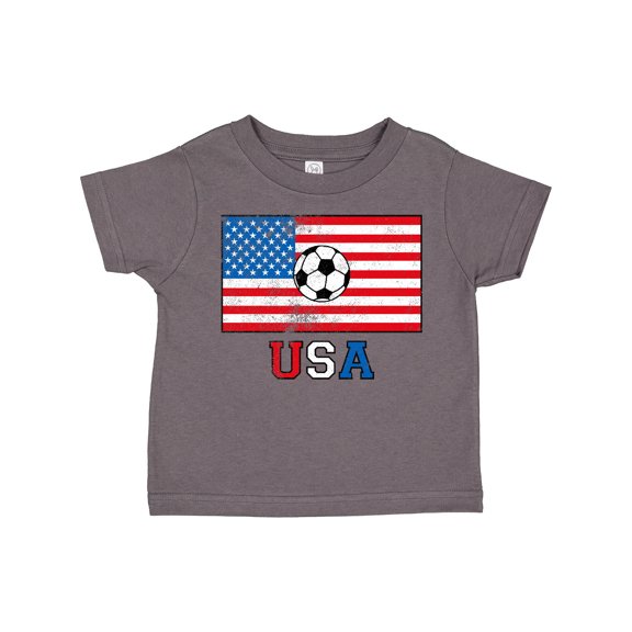 Inktastic USA Soccer Boys or Girls Toddler T-Shirt
