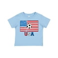 thumbnail image 1 of Inktastic USA Soccer Boys or Girls Toddler T-Shirt, 1 of 5