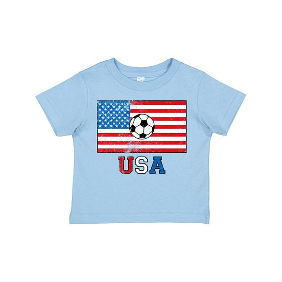 Inktastic USA Soccer Boys or Girls Toddler T-Shirt