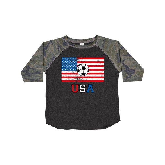 Inktastic USA Soccer Boys or Girls Toddler T-Shirt