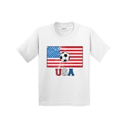 Inktastic USA Soccer Youth T-Shirt