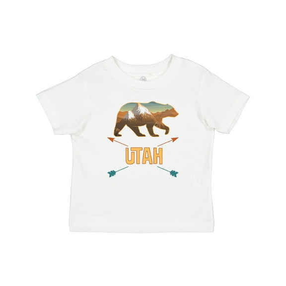 Inktastic Utah Vacation Bear Silhouette Boys or Girls Baby T-Shirt