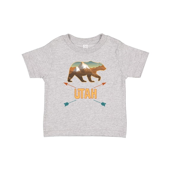 Inktastic Utah Vacation Bear Silhouette Boys or Girls Baby T-Shirt