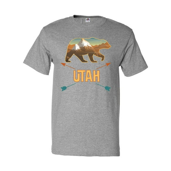 Inktastic Utah Vacation Bear Silhouette T-Shirt