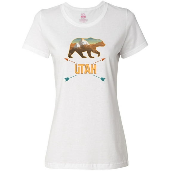 Inktastic Utah Vacation Bear Silhouette Women's T-Shirt
