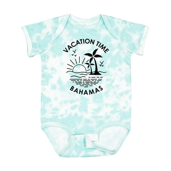 Inktastic Vacation Time in Bahamas Boys or Girls Baby Bodysuit