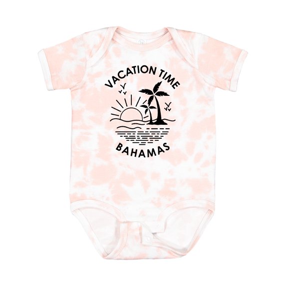 Inktastic Vacation Time in Bahamas Boys or Girls Baby Bodysuit