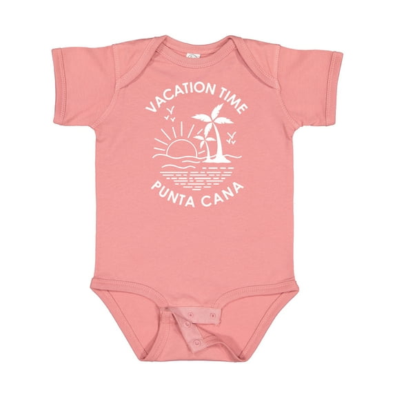 Inktastic Vacation Time in Punta Cana Boys or Girls Baby Bodysuit