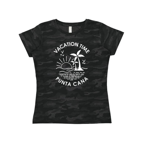 Inktastic Vacation Time in Punta Cana Women's T-Shirt