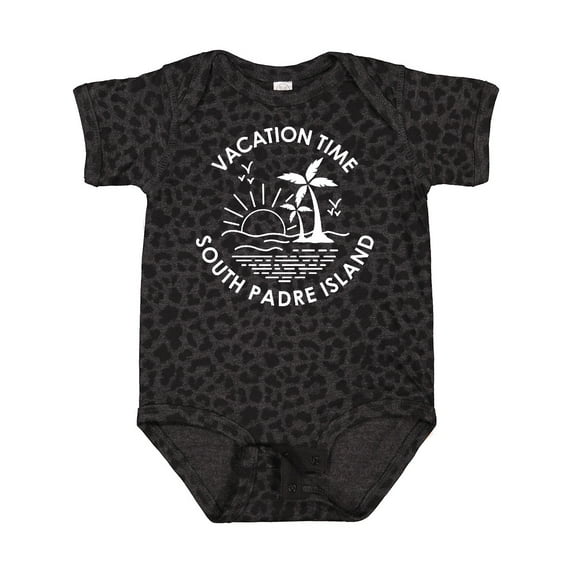 Inktastic Vacation Time in South Padre Island Boys or Girls Baby Bodysuit