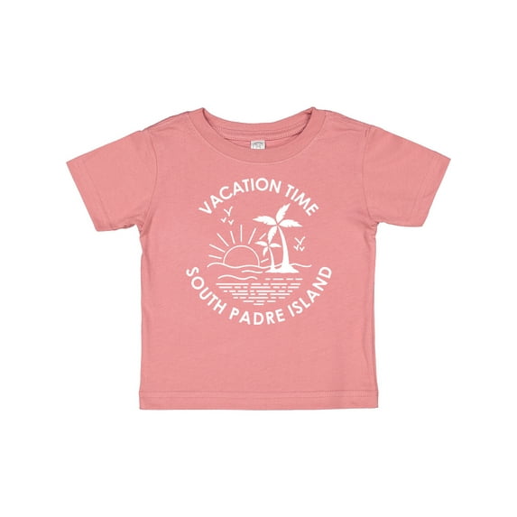 Inktastic Vacation Time in South Padre Island Boys or Girls Baby T-Shirt