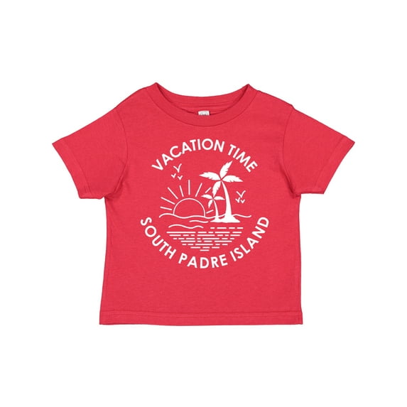 Inktastic Vacation Time in South Padre Island Boys or Girls Toddler T-Shirt