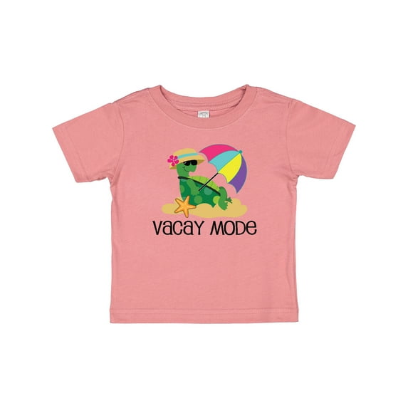 Inktastic Vacation Travel Funny Vacay Mode Girls Baby T-Shirt
