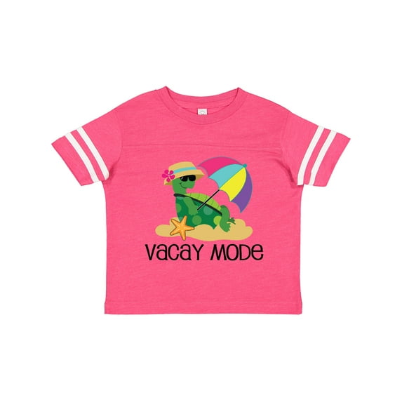 Inktastic Vacation Travel Funny Vacay Mode Girls Toddler T-Shirt