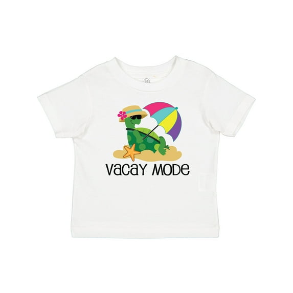 Inktastic Vacation Travel Funny Vacay Mode Girls Toddler T-Shirt