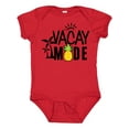 thumbnail image 1 of Inktastic Vacay Mode with Palm Trees Sun and Pineapple Boys or Girls Baby Bodysuit, 1 of 5