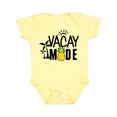 thumbnail image 1 of Inktastic Vacay Mode with Palm Trees Sun and Pineapple Boys or Girls Baby Bodysuit, 1 of 5
