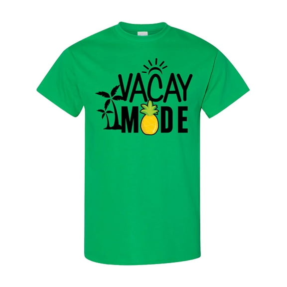 Inktastic Vacay Mode with Palm Trees Sun and Pineapple T-Shirt