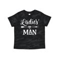 thumbnail image 1 of Inktastic Valentine Boys Ladies Man Boys Toddler T-Shirt, 1 of 5