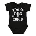 thumbnail image 1 of Inktastic Valentine Day Cuter Than Cupid Boys or Girls Baby Bodysuit, 1 of 5