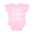 thumbnail image 1 of Inktastic Valentine Day Cuter Than Cupid Boys or Girls Baby Bodysuit, 1 of 5