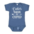 thumbnail image 1 of Inktastic Valentine Day Cuter Than Cupid Boys or Girls Baby Bodysuit, 1 of 5