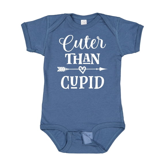 Inktastic Valentine Day Cuter Than Cupid Boys or Girls Baby Bodysuit