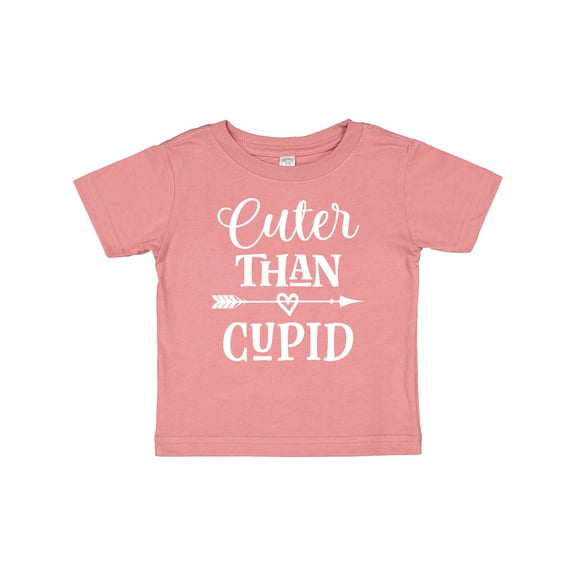 Inktastic Valentine Day Cuter Than Cupid Boys or Girls Baby T-Shirt