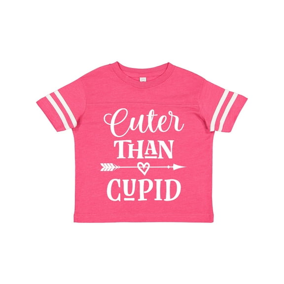 Inktastic Valentine Day Cuter Than Cupid Boys or Girls Toddler T-Shirt