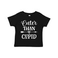 thumbnail image 1 of Inktastic Valentine Day Cuter Than Cupid Boys or Girls Toddler T-Shirt, 1 of 5