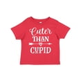 thumbnail image 1 of Inktastic Valentine Day Cuter Than Cupid Boys or Girls Toddler T-Shirt, 1 of 5