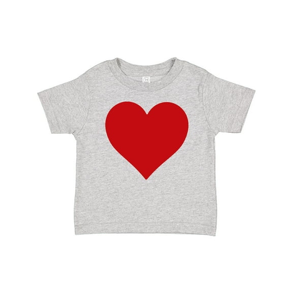 Inktastic Valentine Heart in Red Boys or Girls Baby T-Shirt
